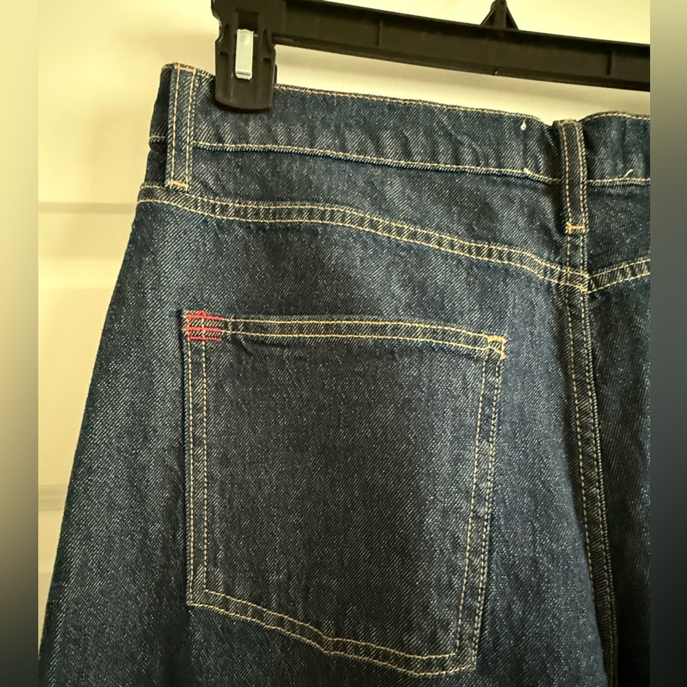 NWOT BDG Classic Blue Denim wide leg Jeans in dark wash - Picture 7 of 8